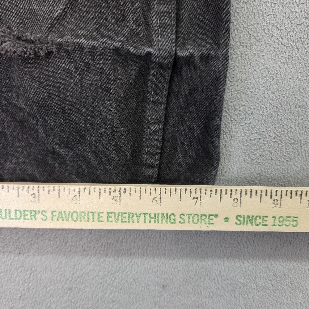 VTG‎ Levis 501 Jeans Mens Gray Made In USA Button Fly Straight 90s Fits 24x32